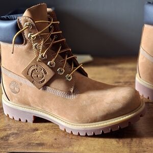 Timberland Wheat Nubuck Men's 6-Inch Work Boot
